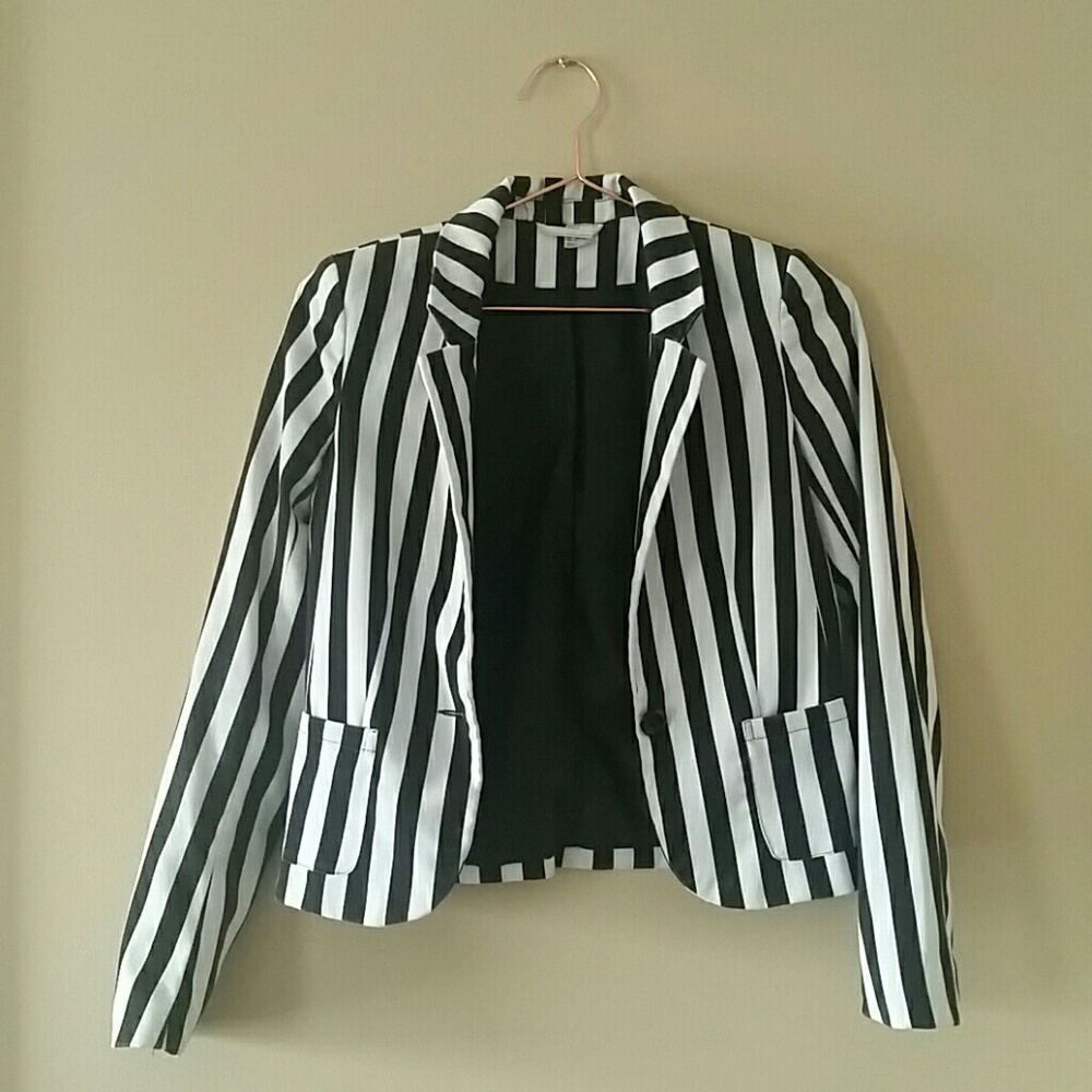 Striped Blazer